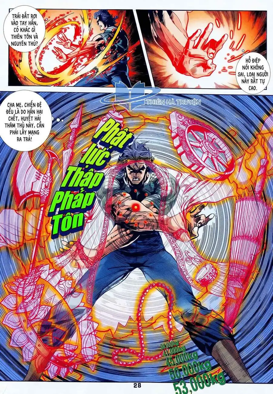 Truyện Tranh Long Hổ 5 Thế trang 8