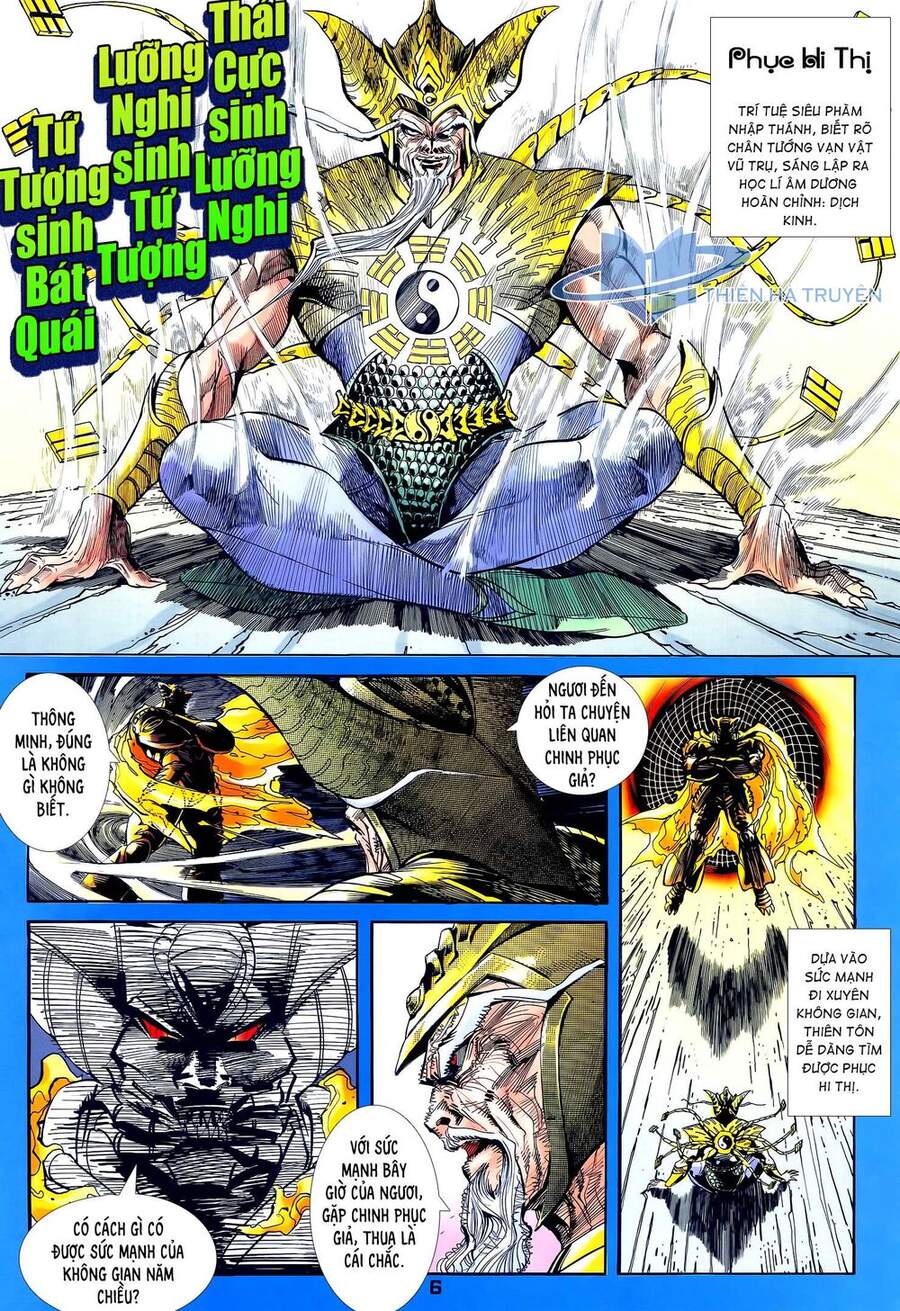Truyện Tranh Long Hổ 5 Thế trang 8
