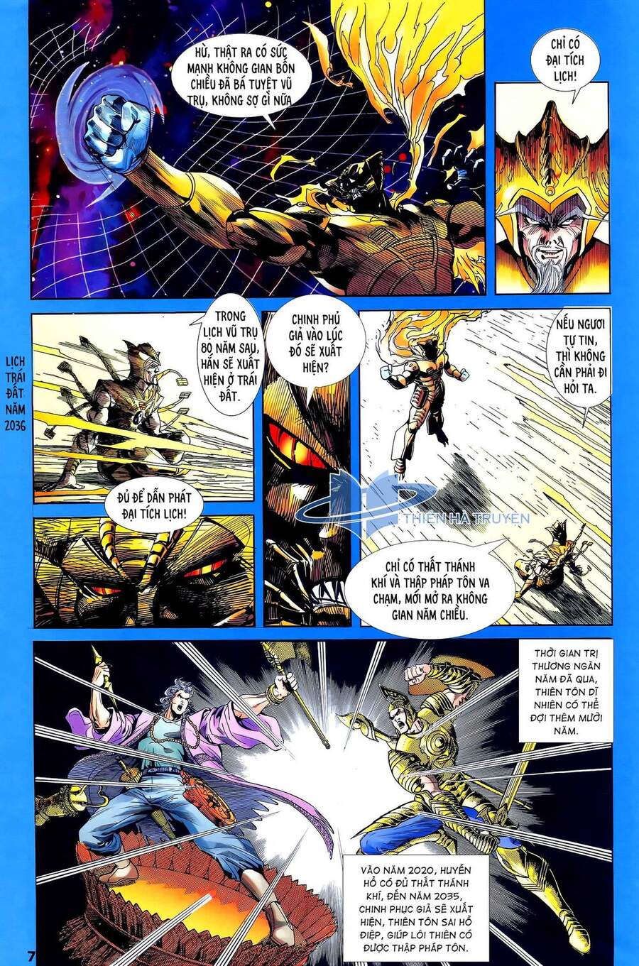 Truyện Tranh Long Hổ 5 Thế trang 8