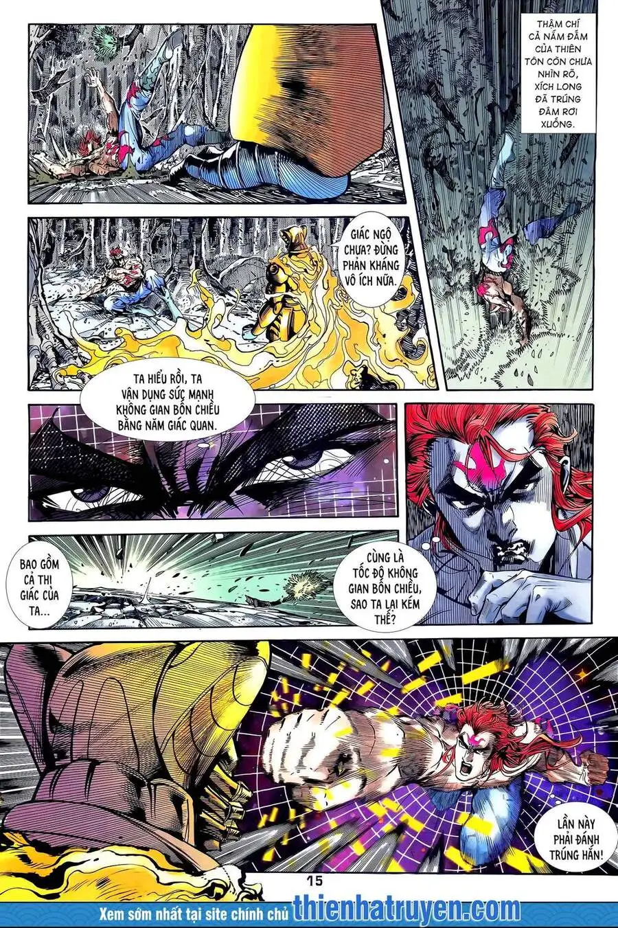 Truyện Tranh Long Hổ 5 Thế trang 8