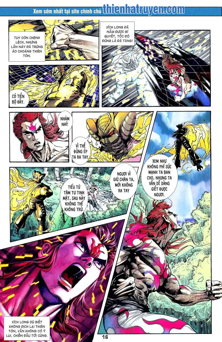 Truyện Tranh Long Hổ 5 Thế trang 8