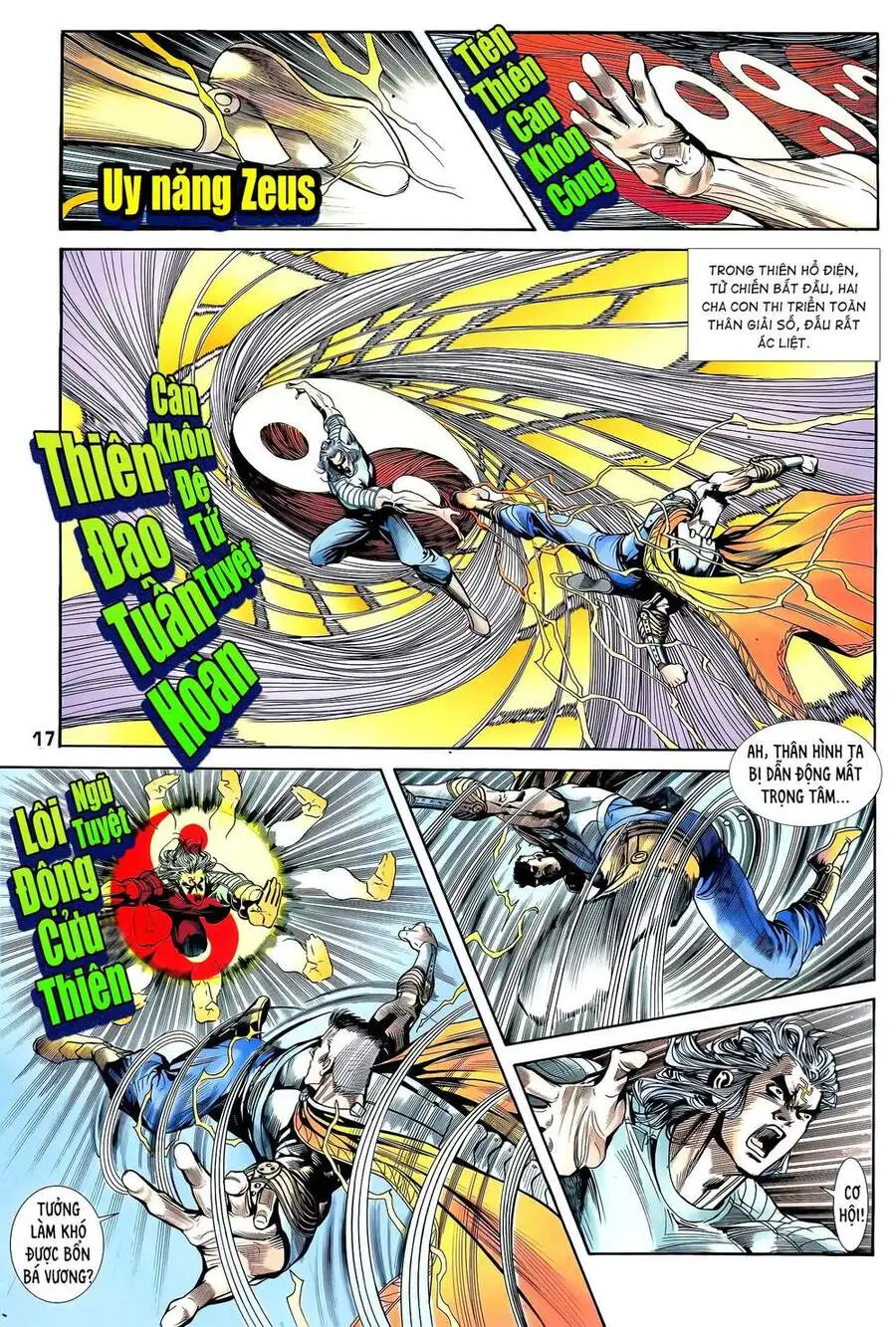 Truyện Tranh Long Hổ 5 Thế trang 8