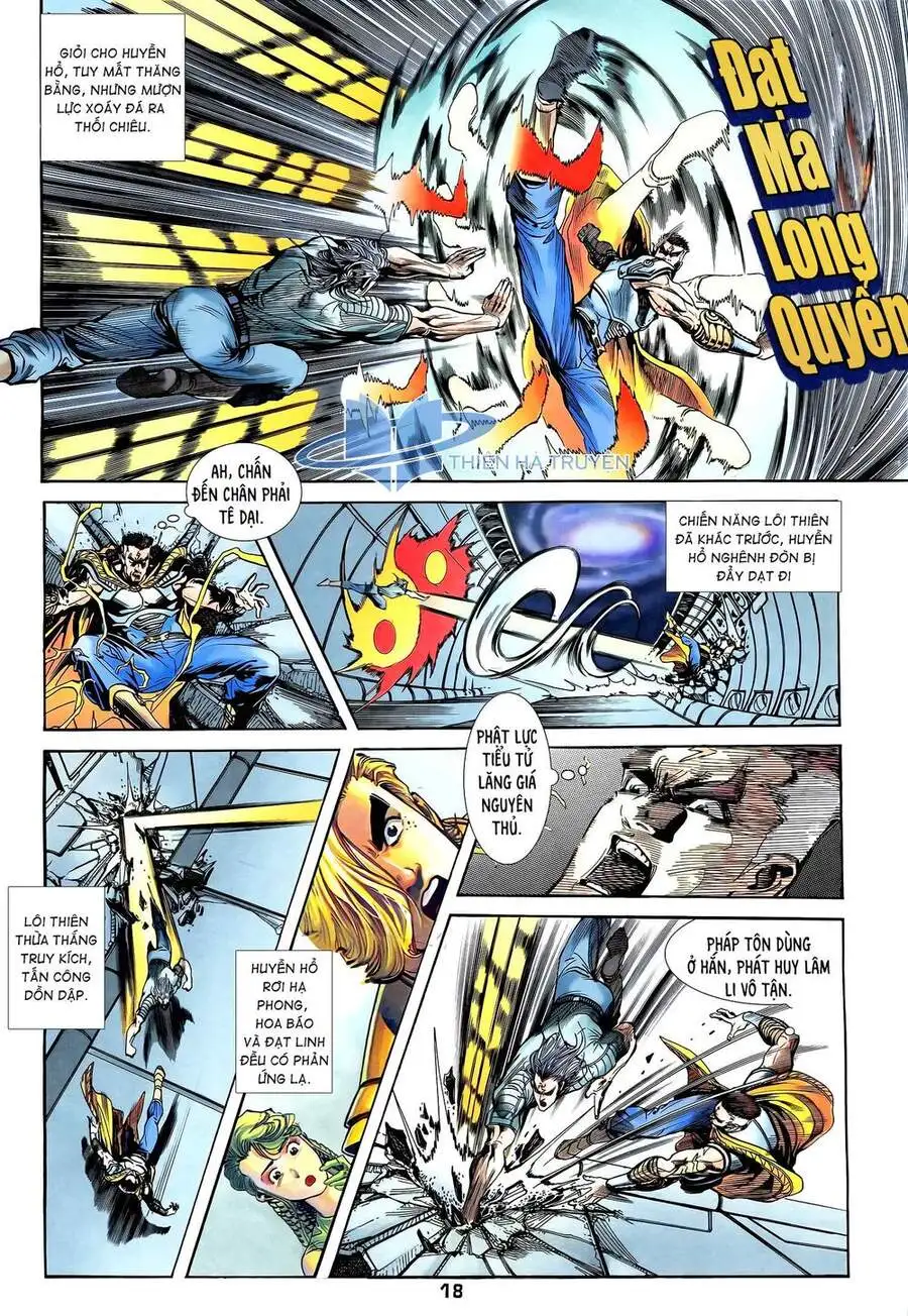 Truyện Tranh Long Hổ 5 Thế trang 8