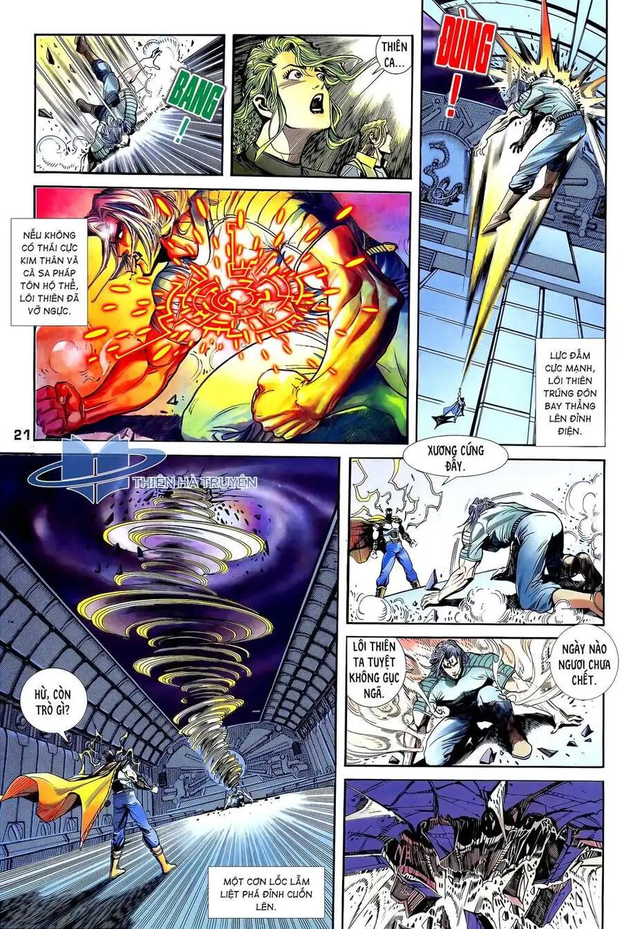 Truyện Tranh Long Hổ 5 Thế trang 8