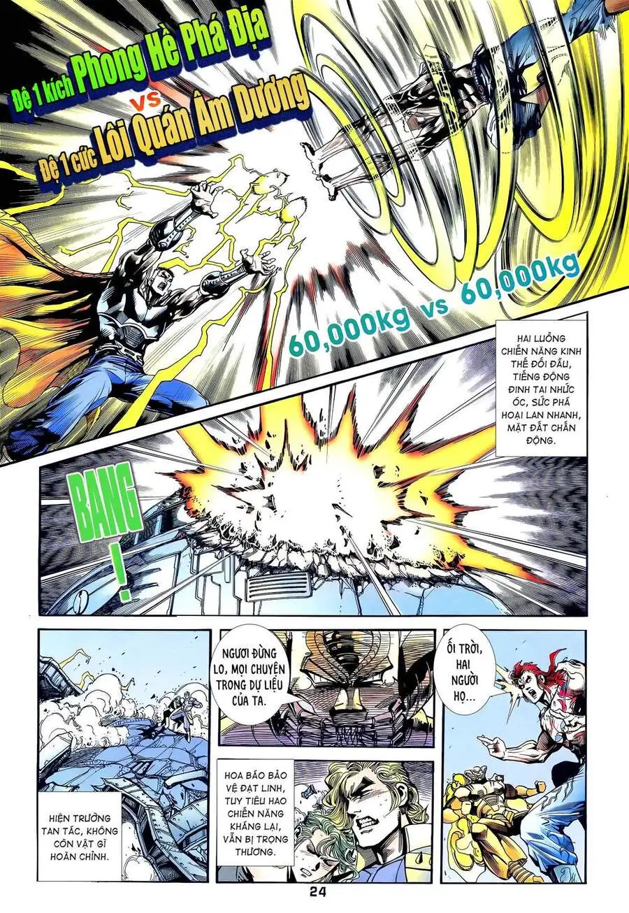 Truyện Tranh Long Hổ 5 Thế trang 8