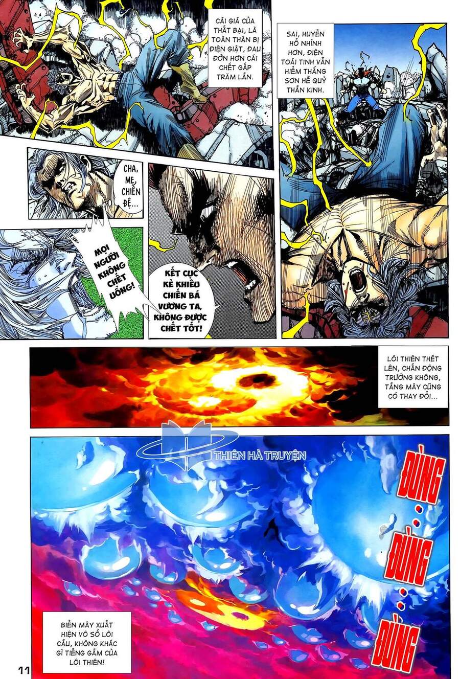 Truyện Tranh Long Hổ 5 Thế trang 8