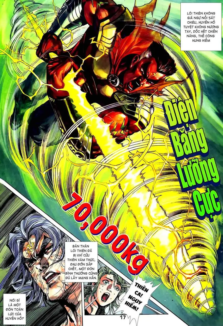 Truyện Tranh Long Hổ 5 Thế trang 8