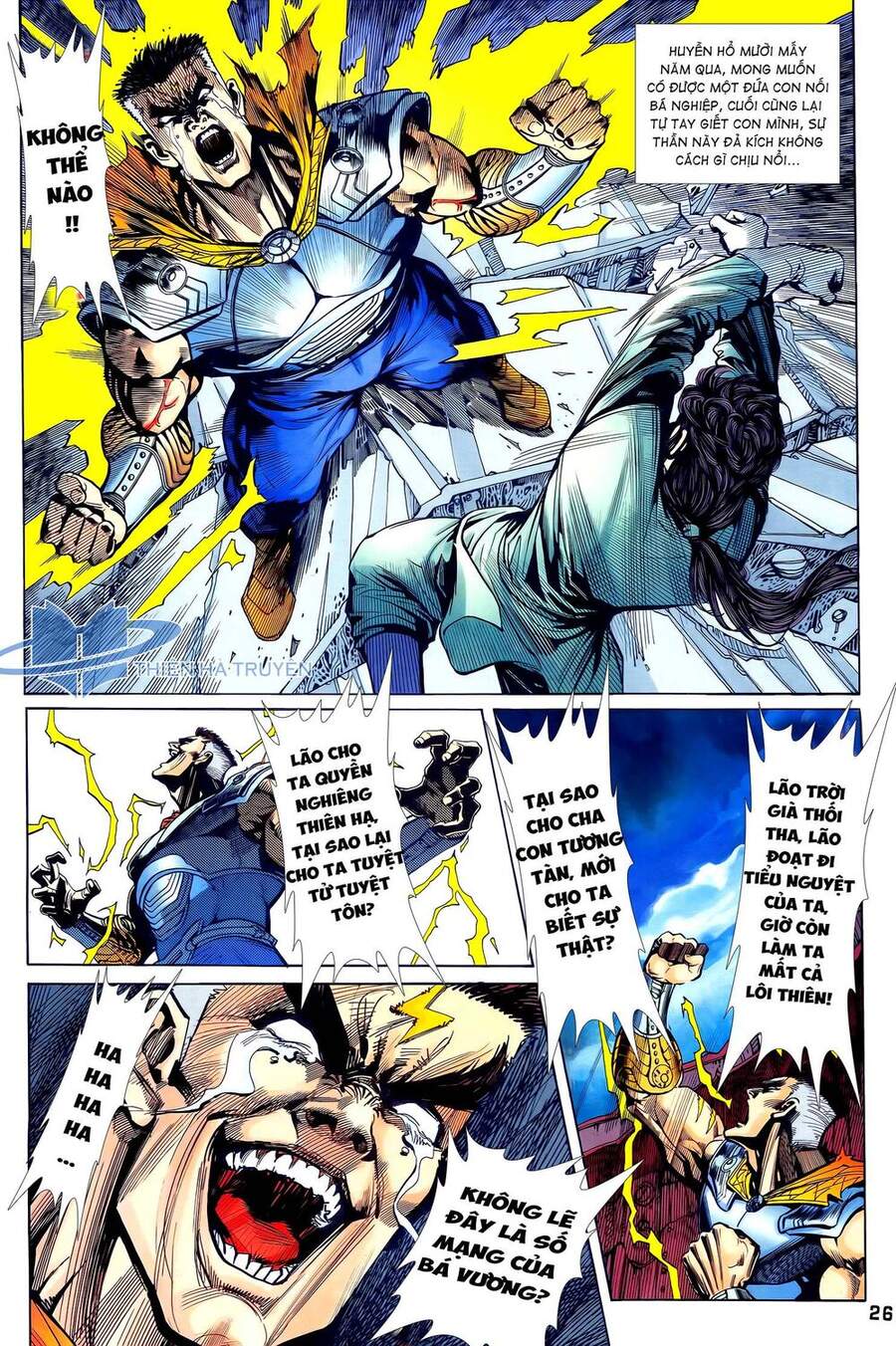Truyện Tranh Long Hổ 5 Thế trang 8