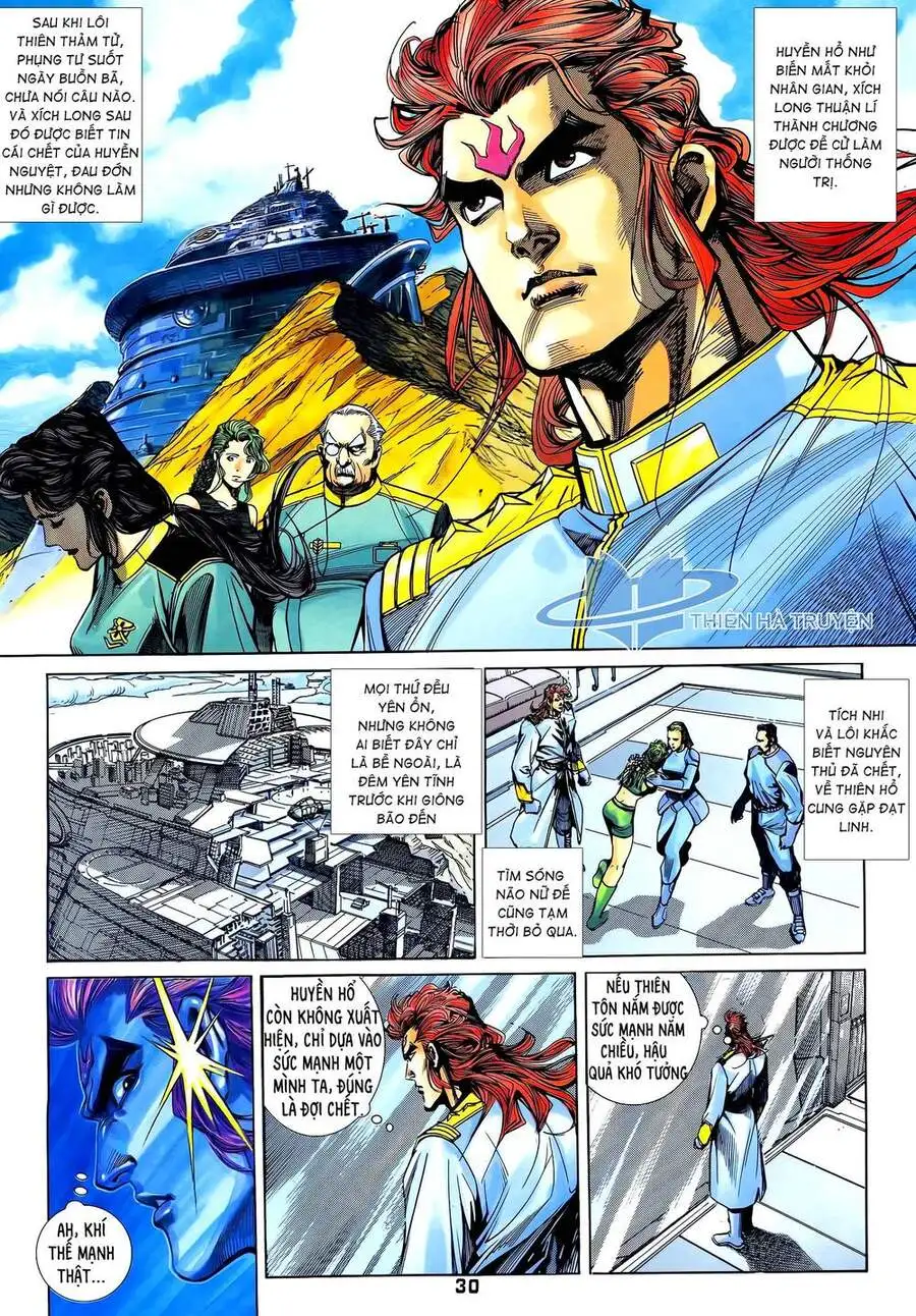 Truyện Tranh Long Hổ 5 Thế trang 8