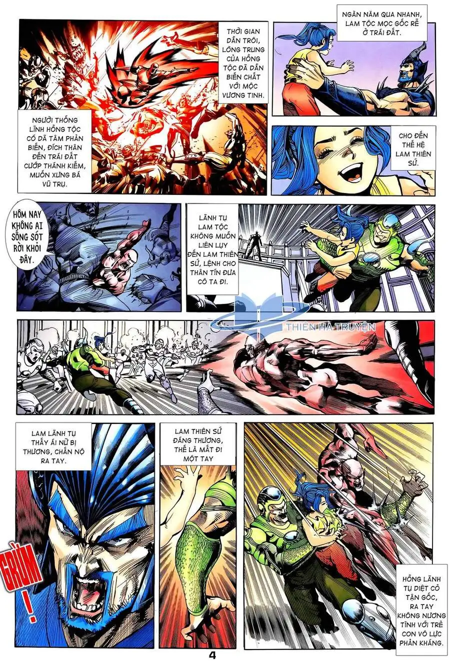 Truyện Tranh Long Hổ 5 Thế trang 8