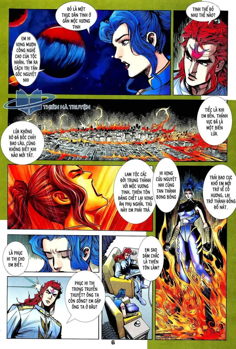 Truyện Tranh Long Hổ 5 Thế trang 8