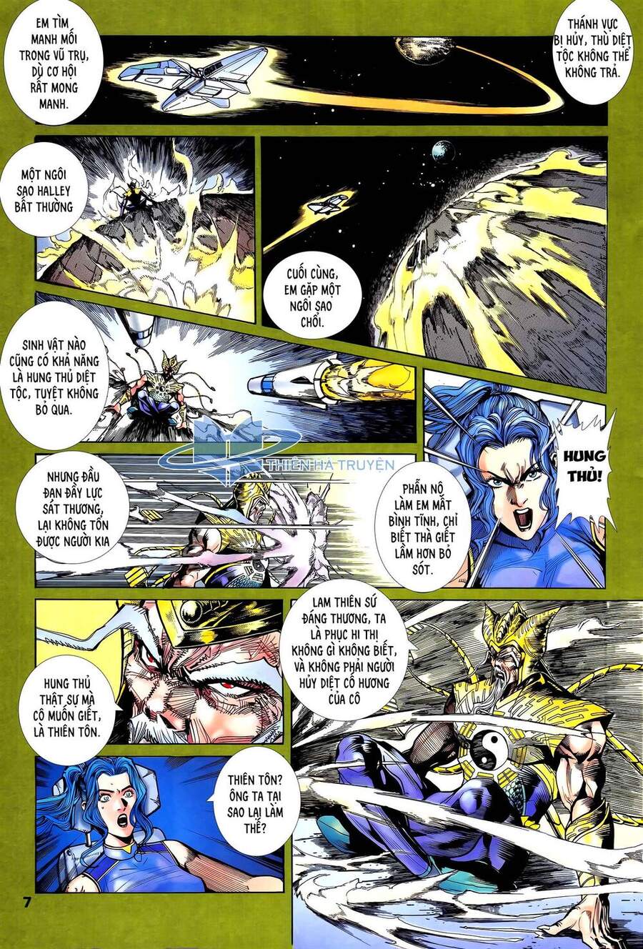 Truyện Tranh Long Hổ 5 Thế trang 8