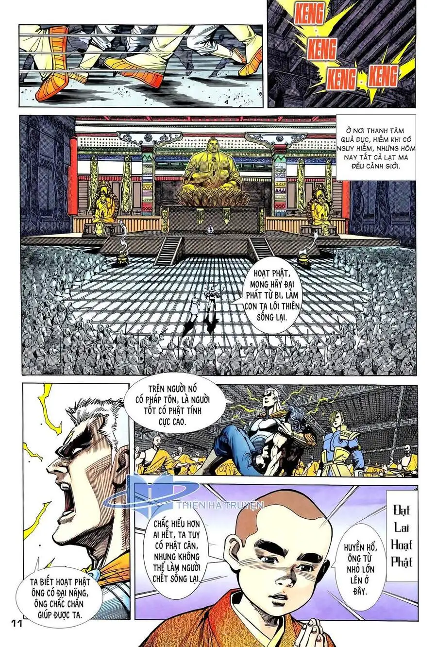 Truyện Tranh Long Hổ 5 Thế trang 8