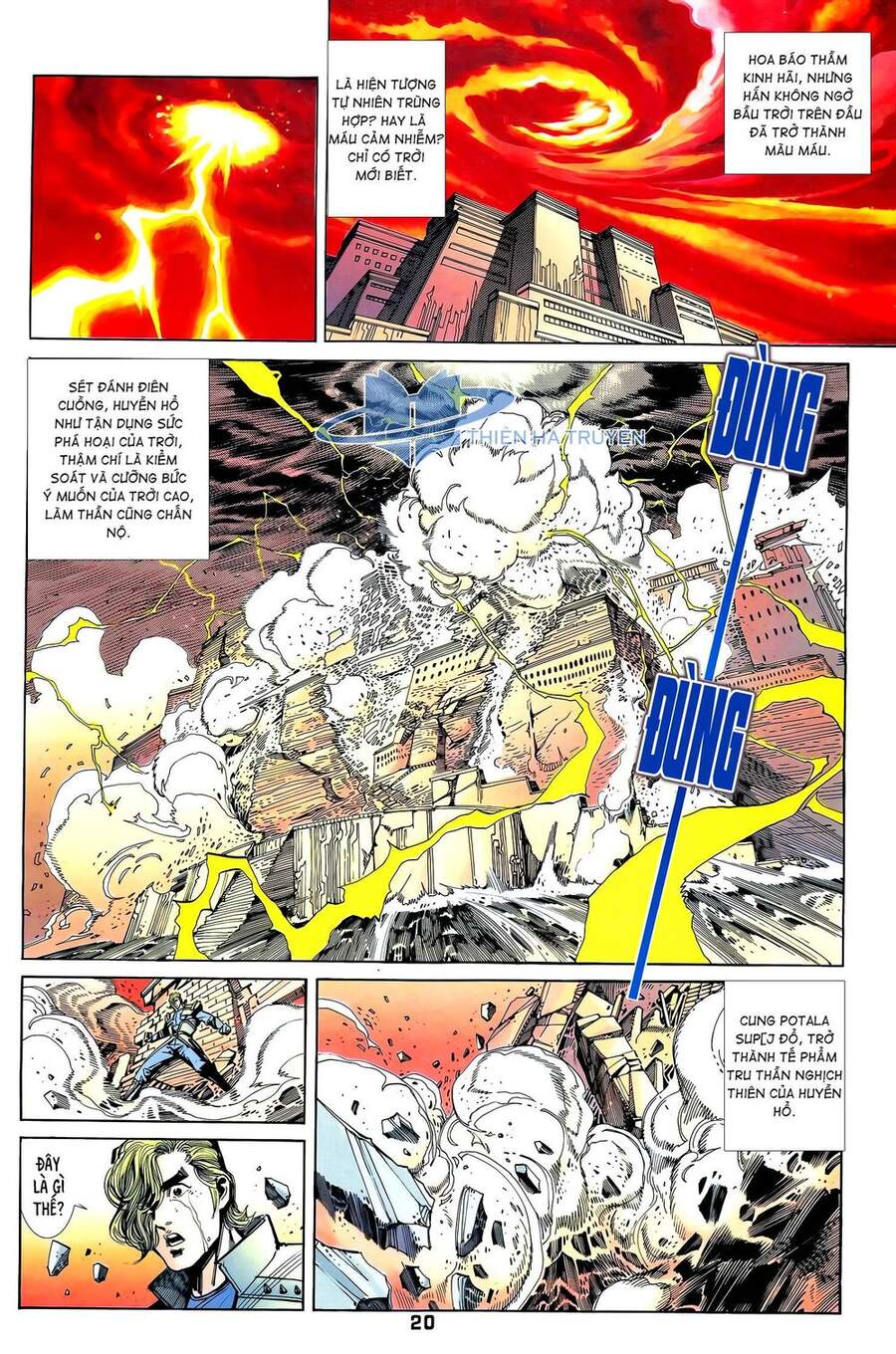 Truyện Tranh Long Hổ 5 Thế trang 8