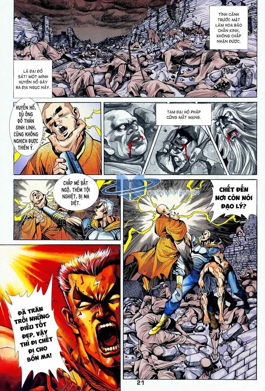 Truyện Tranh Long Hổ 5 Thế trang 8