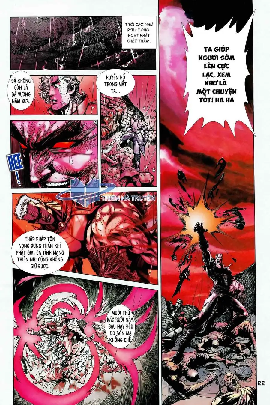 Truyện Tranh Long Hổ 5 Thế trang 8