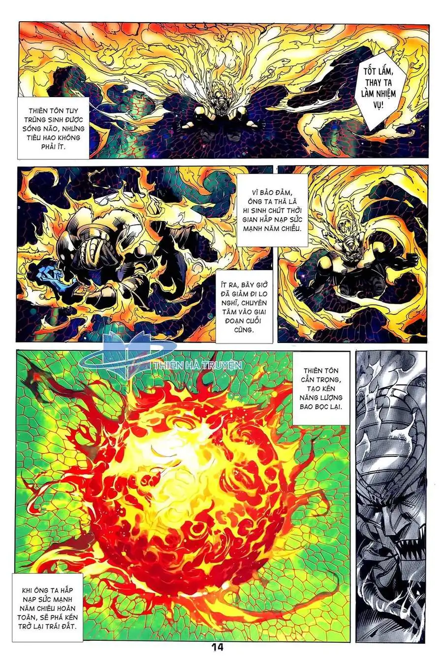 Truyện Tranh Long Hổ 5 Thế trang 8