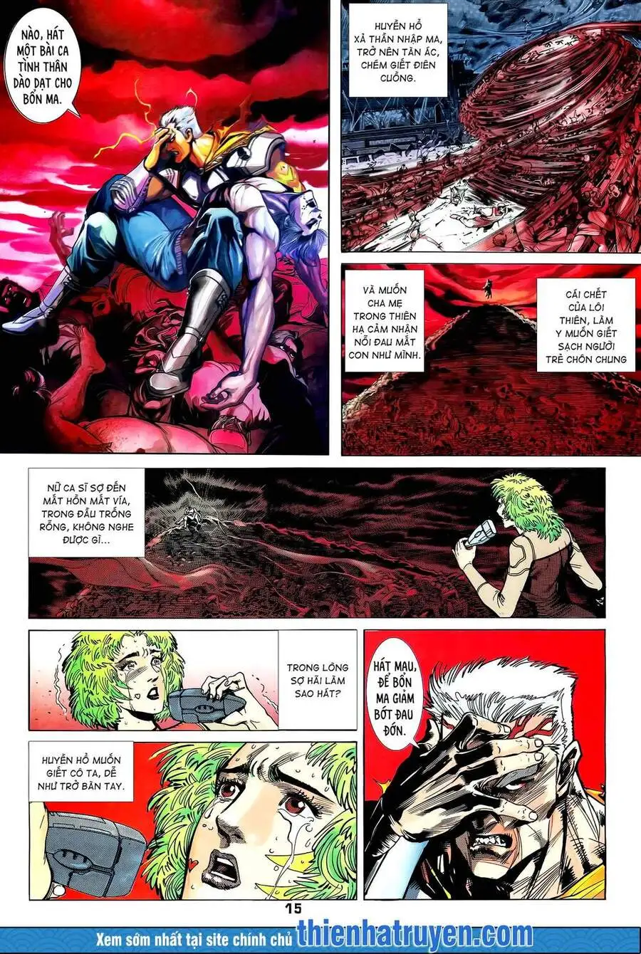 Truyện Tranh Long Hổ 5 Thế trang 8