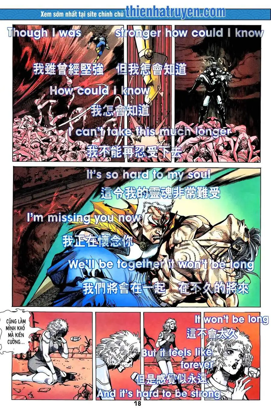 Truyện Tranh Long Hổ 5 Thế trang 8