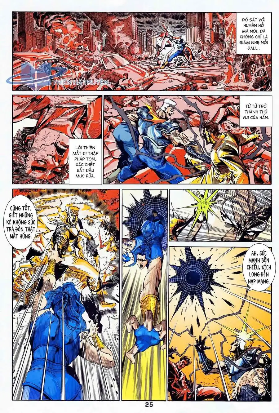 Truyện Tranh Long Hổ 5 Thế trang 8