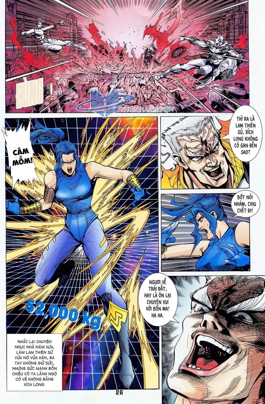 Truyện Tranh Long Hổ 5 Thế trang 8