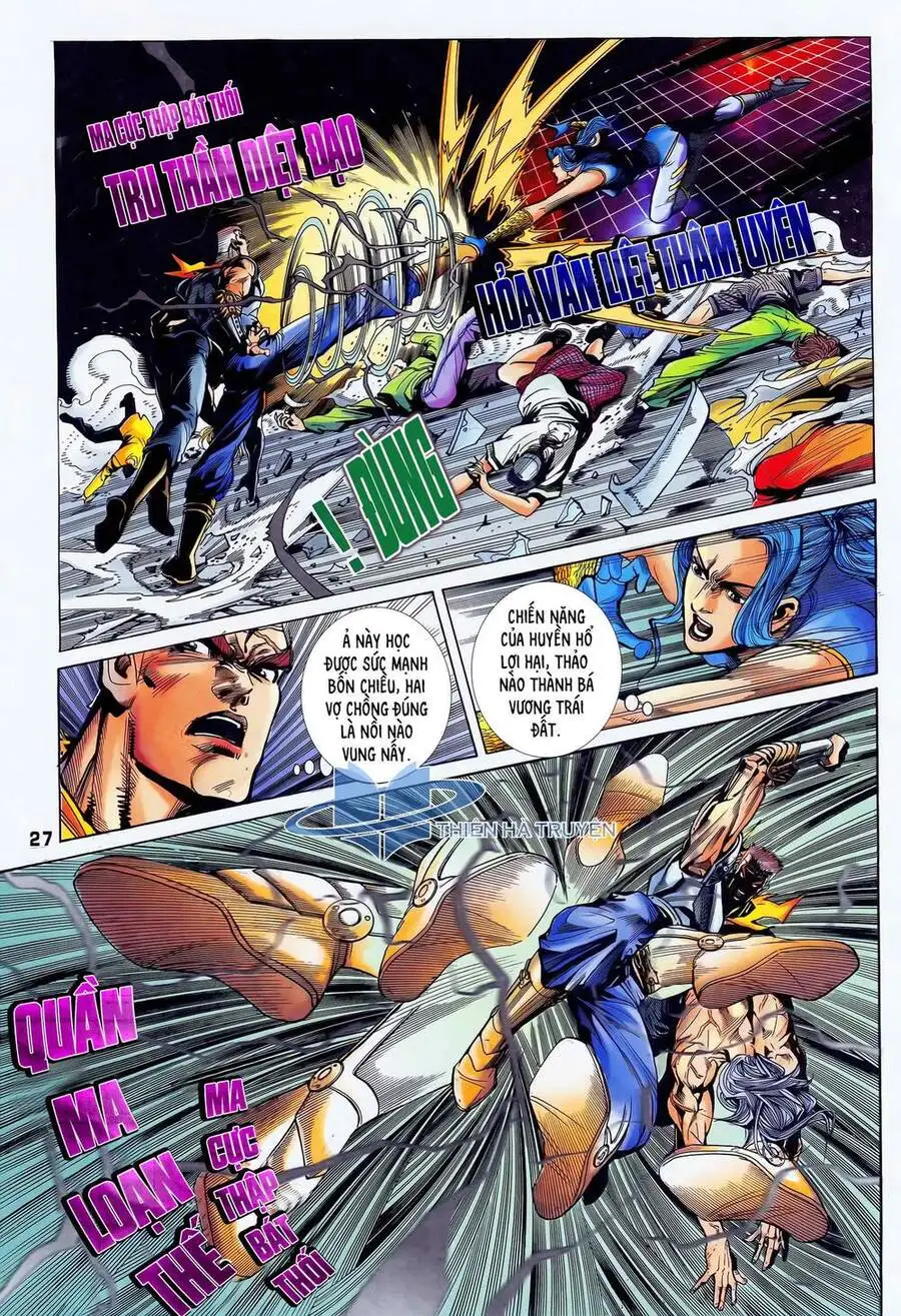 Truyện Tranh Long Hổ 5 Thế trang 8