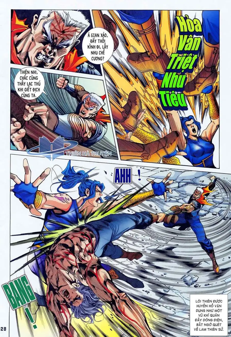 Truyện Tranh Long Hổ 5 Thế trang 8