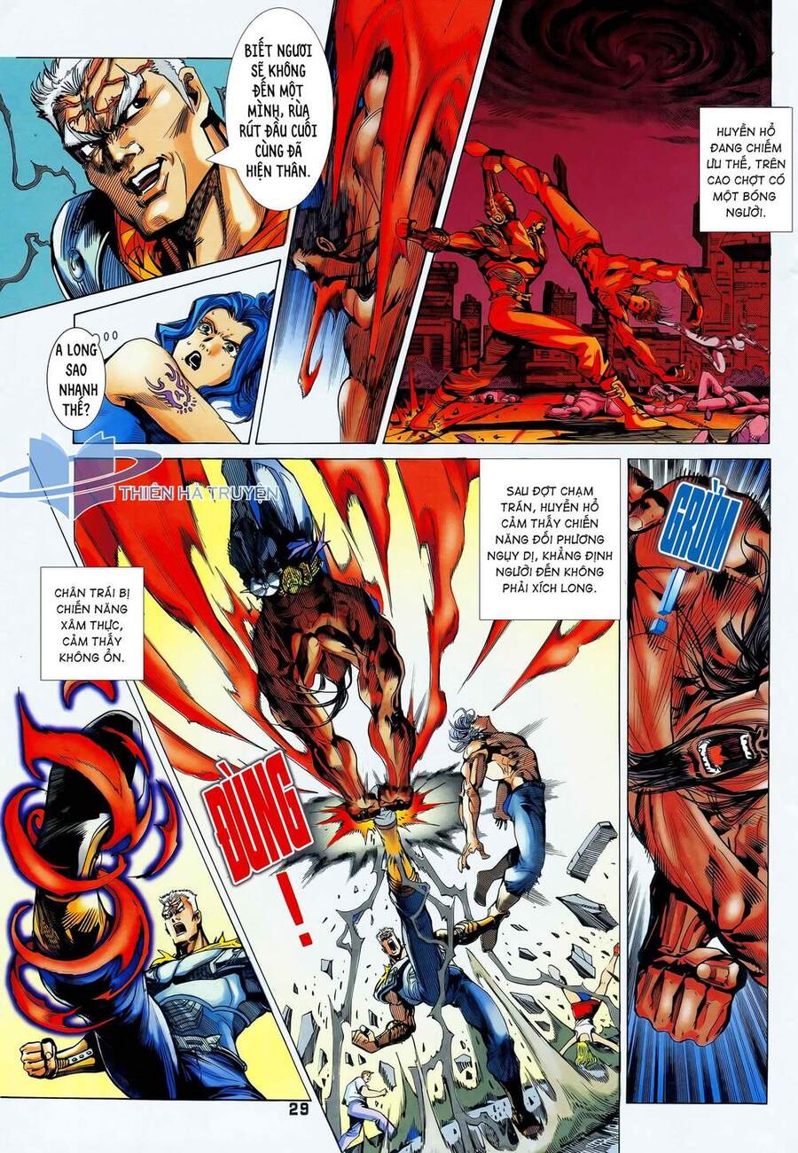 Truyện Tranh Long Hổ 5 Thế trang 8