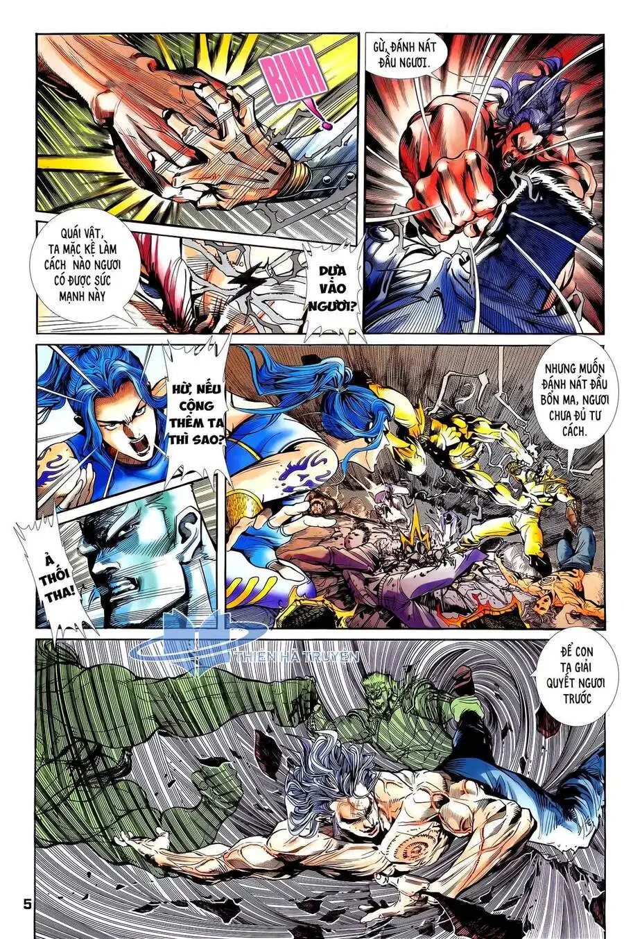 Truyện Tranh Long Hổ 5 Thế trang 8