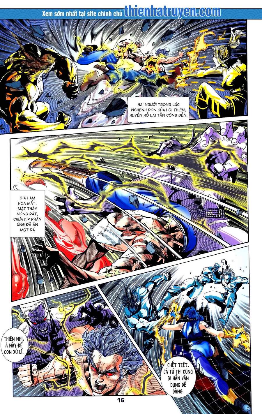 Truyện Tranh Long Hổ 5 Thế trang 8