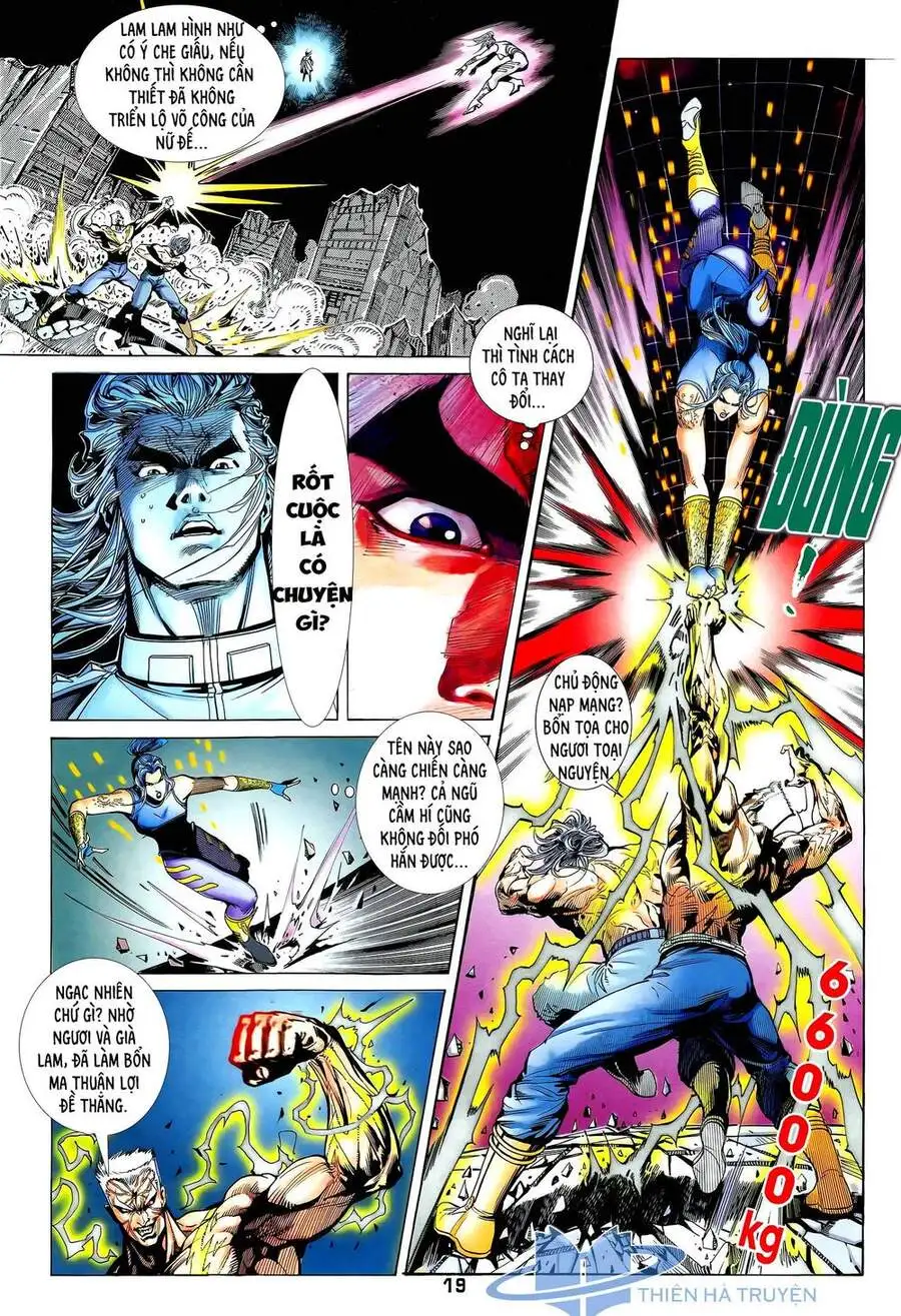 Truyện Tranh Long Hổ 5 Thế trang 8