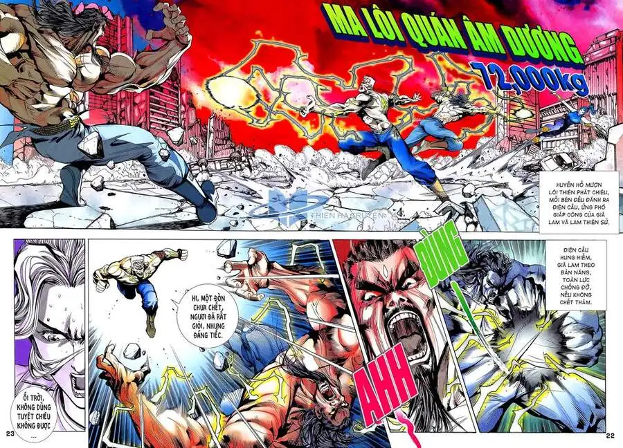 Truyện Tranh Long Hổ 5 Thế trang 8