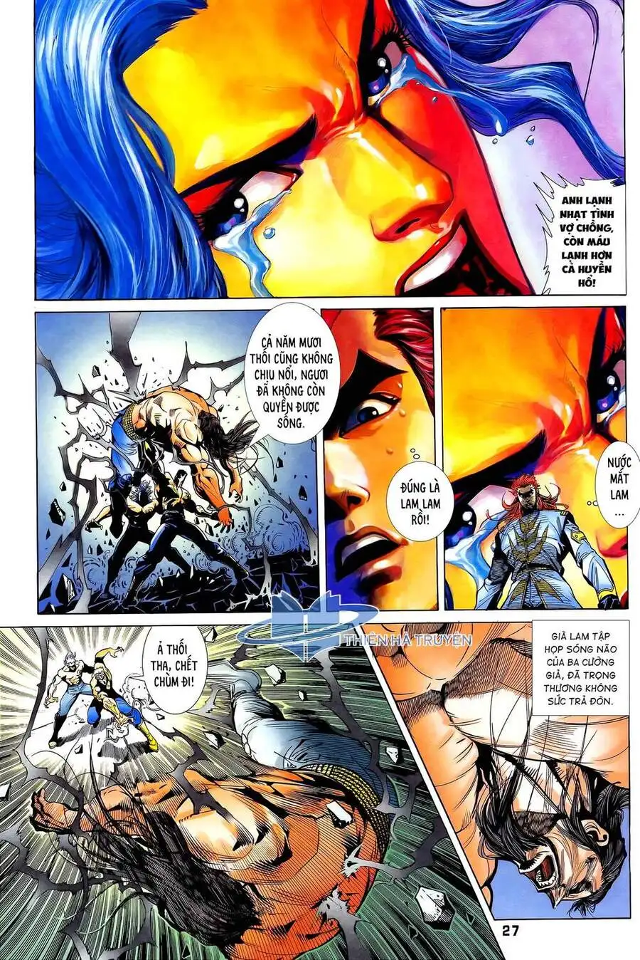 Truyện Tranh Long Hổ 5 Thế trang 8