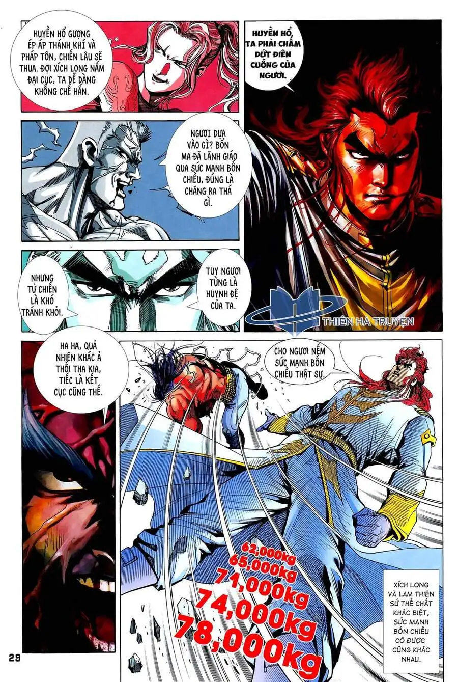 Truyện Tranh Long Hổ 5 Thế trang 8