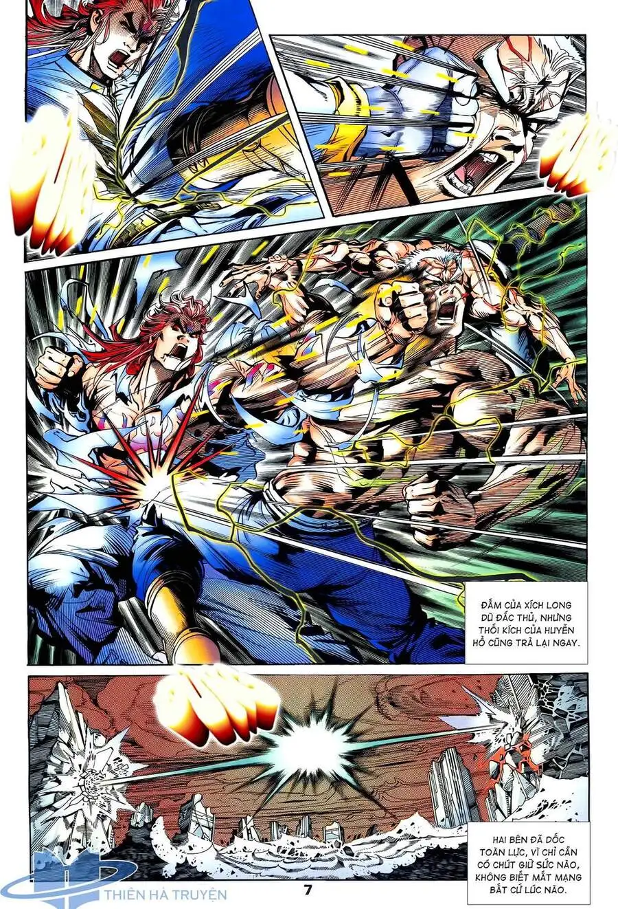Truyện Tranh Long Hổ 5 Thế trang 8