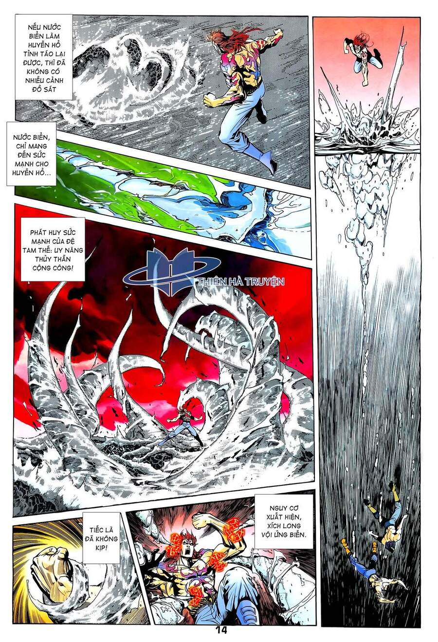Truyện Tranh Long Hổ 5 Thế trang 8