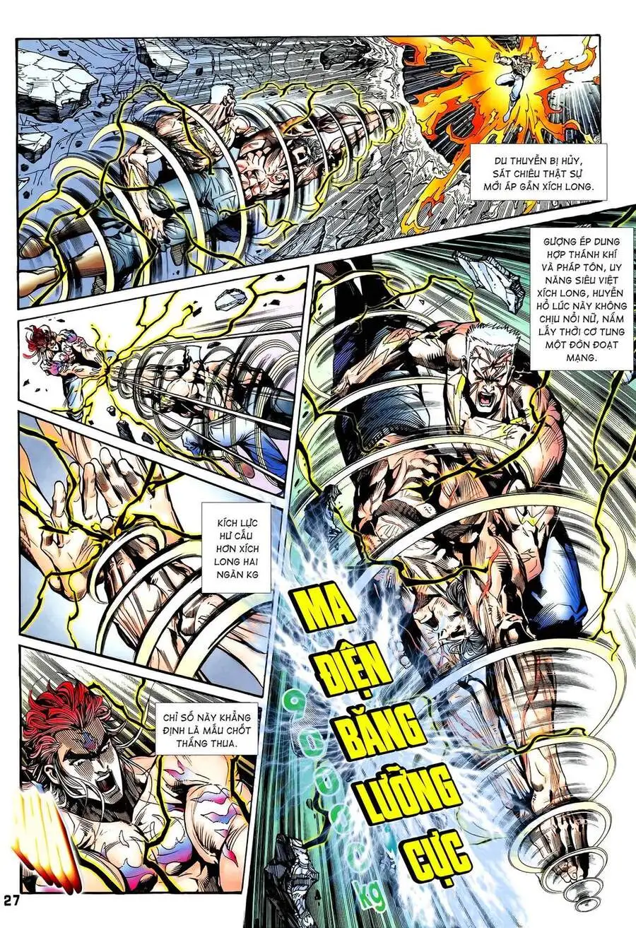 Truyện Tranh Long Hổ 5 Thế trang 8