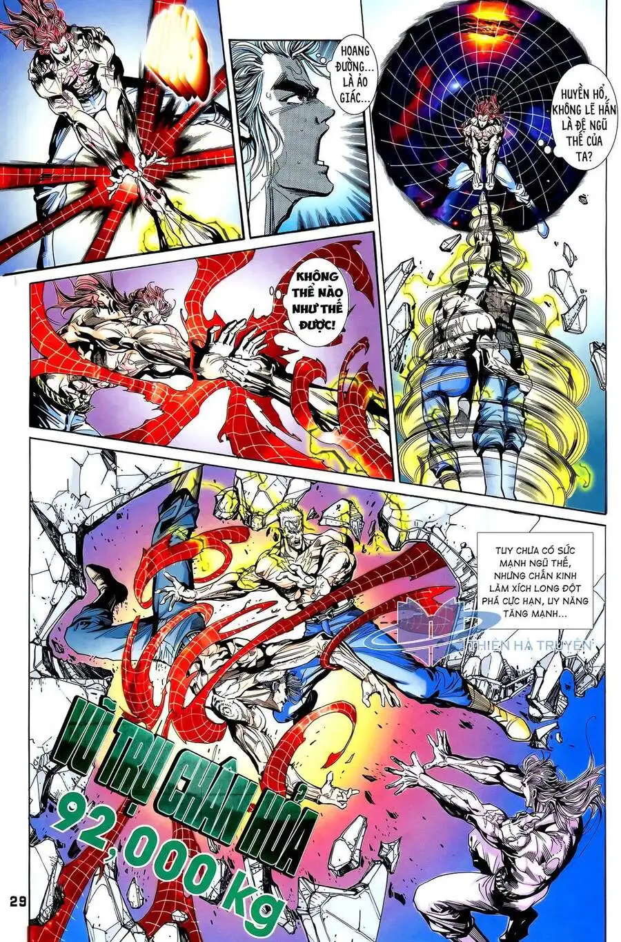 Truyện Tranh Long Hổ 5 Thế trang 8