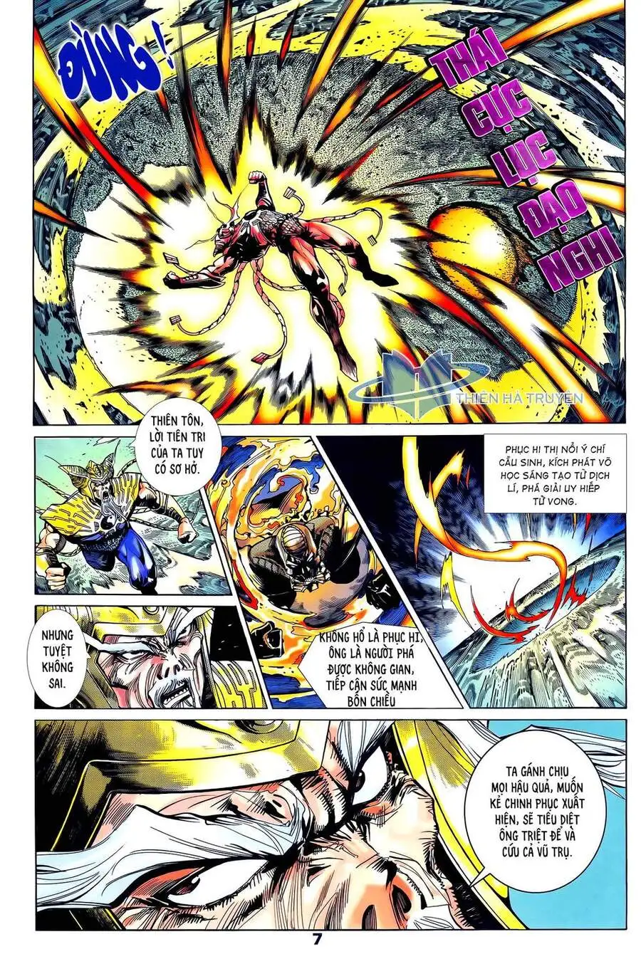 Truyện Tranh Long Hổ 5 Thế trang 8