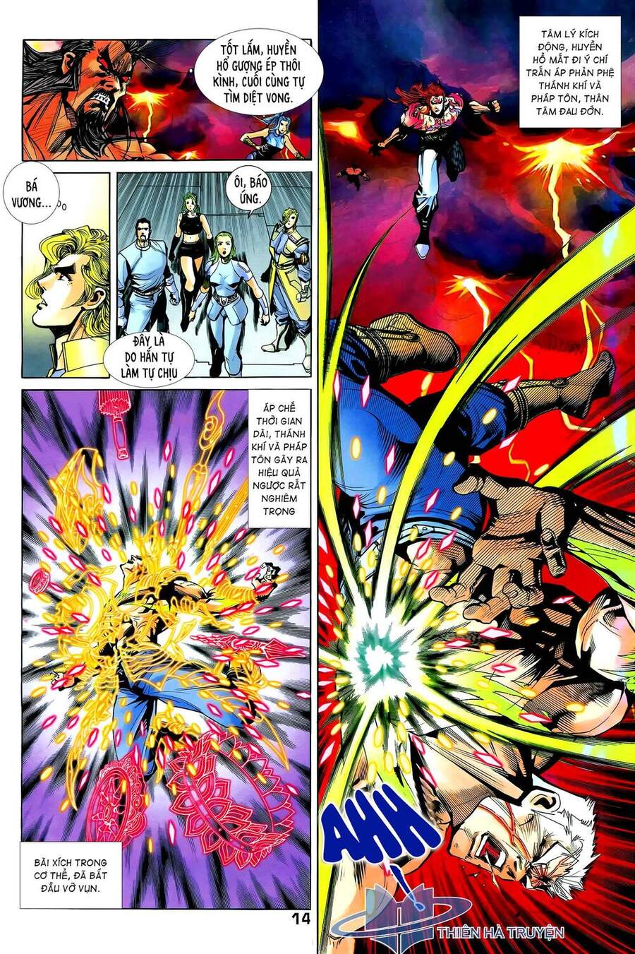 Truyện Tranh Long Hổ 5 Thế trang 8