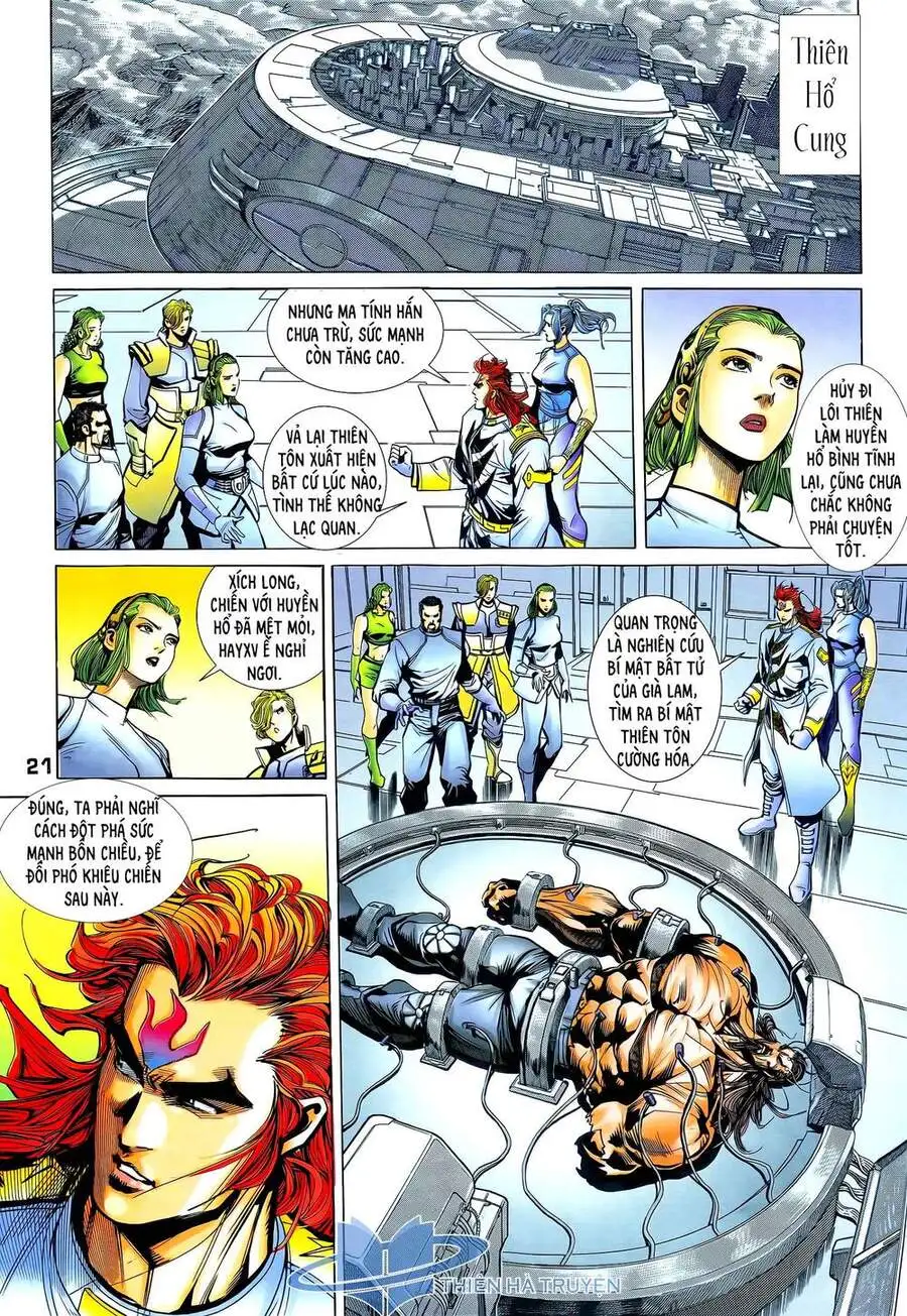 Truyện Tranh Long Hổ 5 Thế trang 8