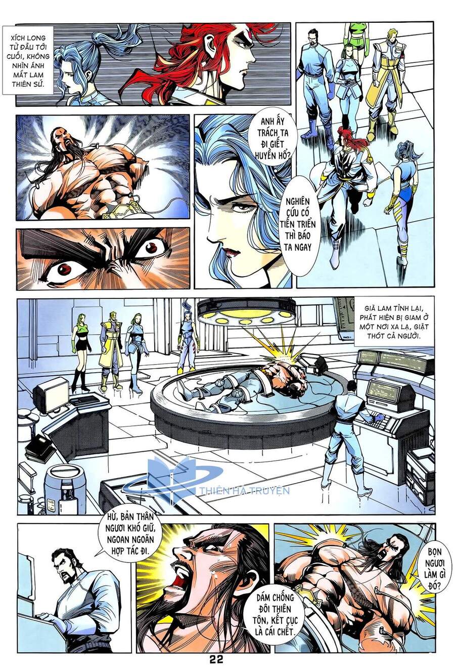 Truyện Tranh Long Hổ 5 Thế trang 8