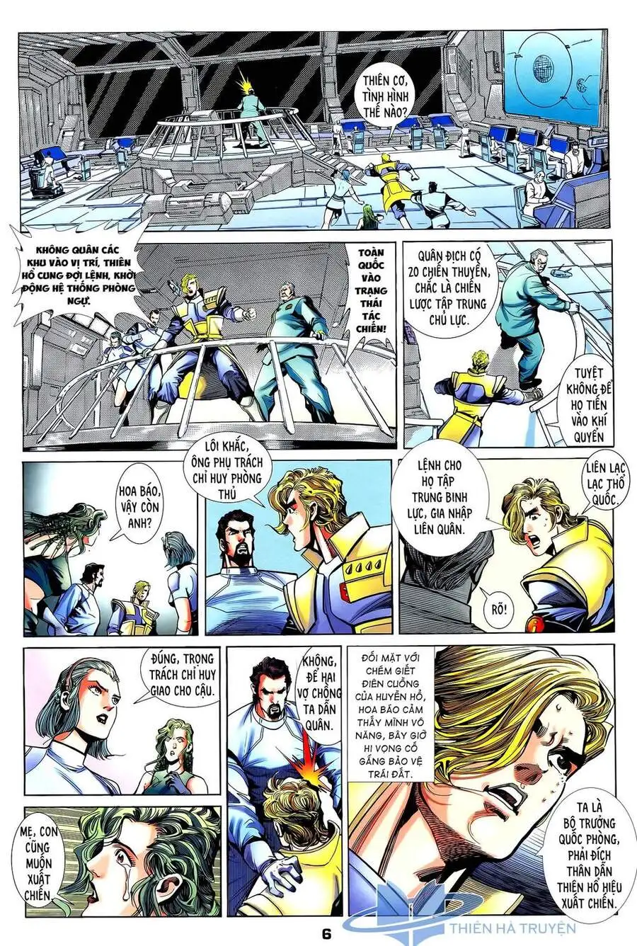 Truyện Tranh Long Hổ 5 Thế trang 8