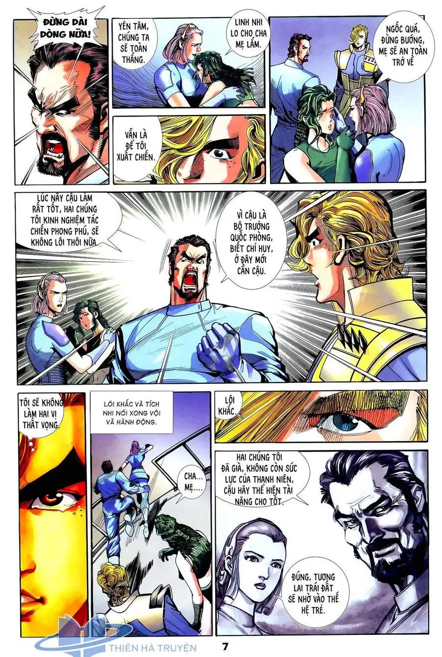 Truyện Tranh Long Hổ 5 Thế trang 8