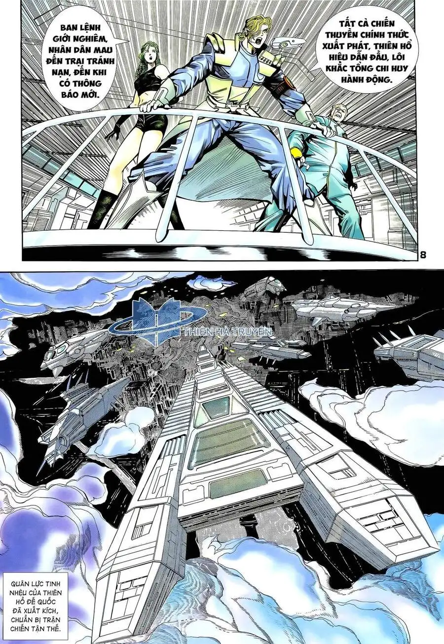 Truyện Tranh Long Hổ 5 Thế trang 8