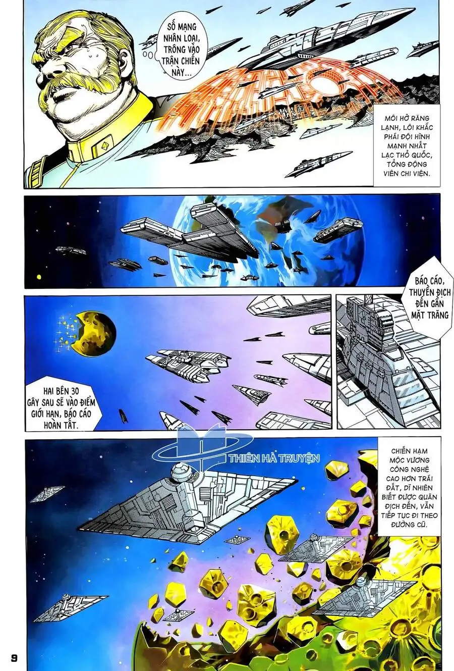 Truyện Tranh Long Hổ 5 Thế trang 8