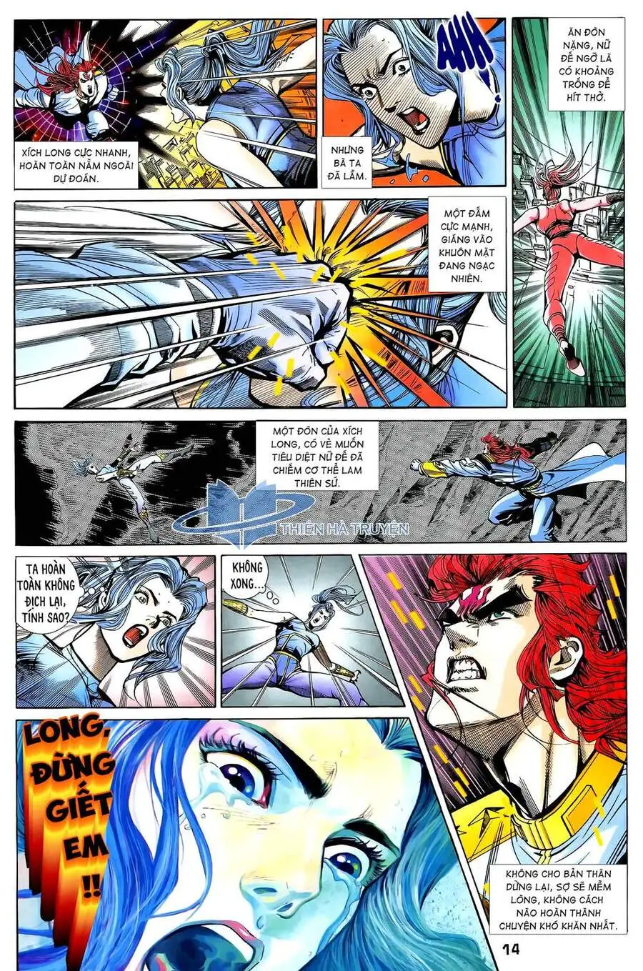 Truyện Tranh Long Hổ 5 Thế trang 8
