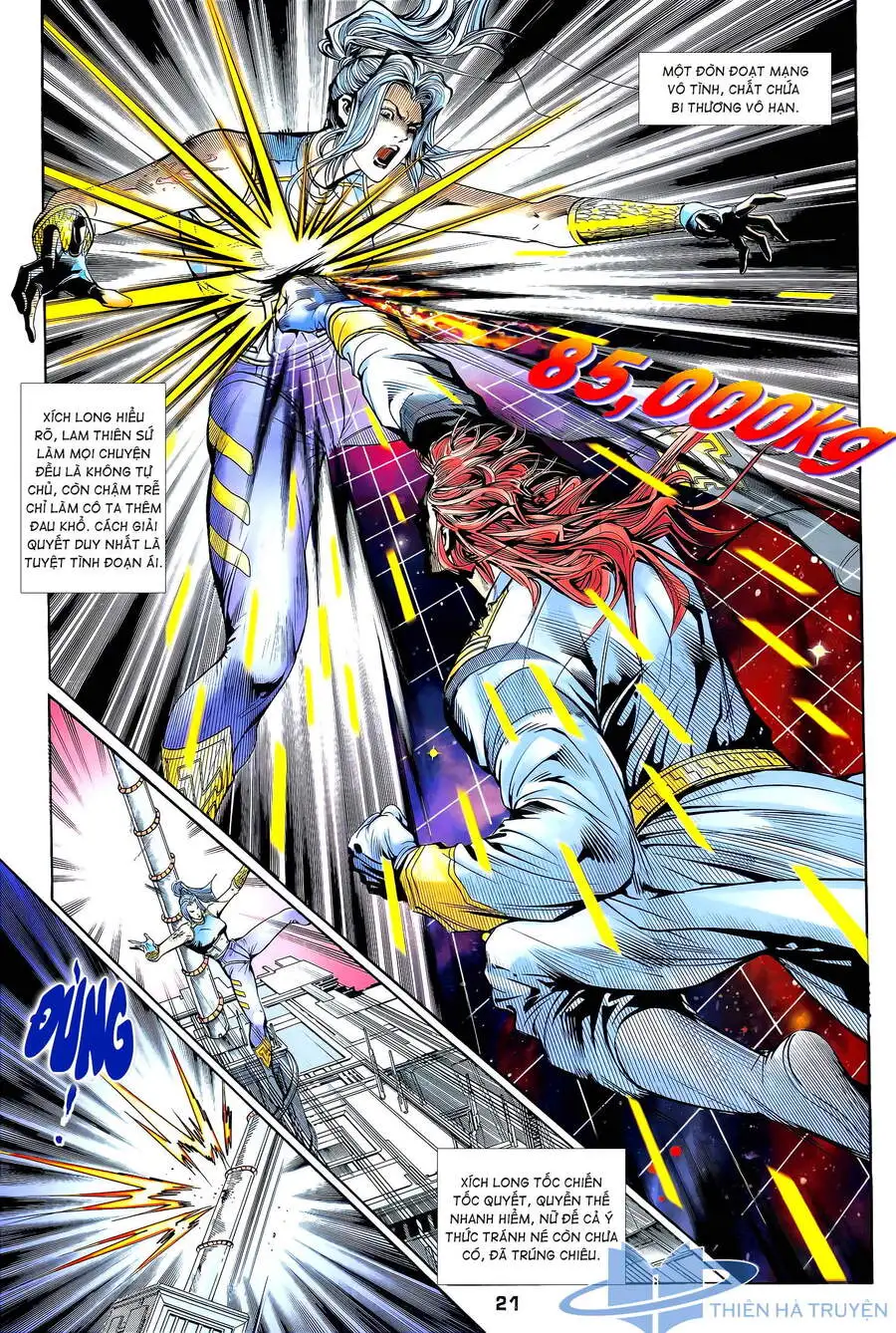 Truyện Tranh Long Hổ 5 Thế trang 8