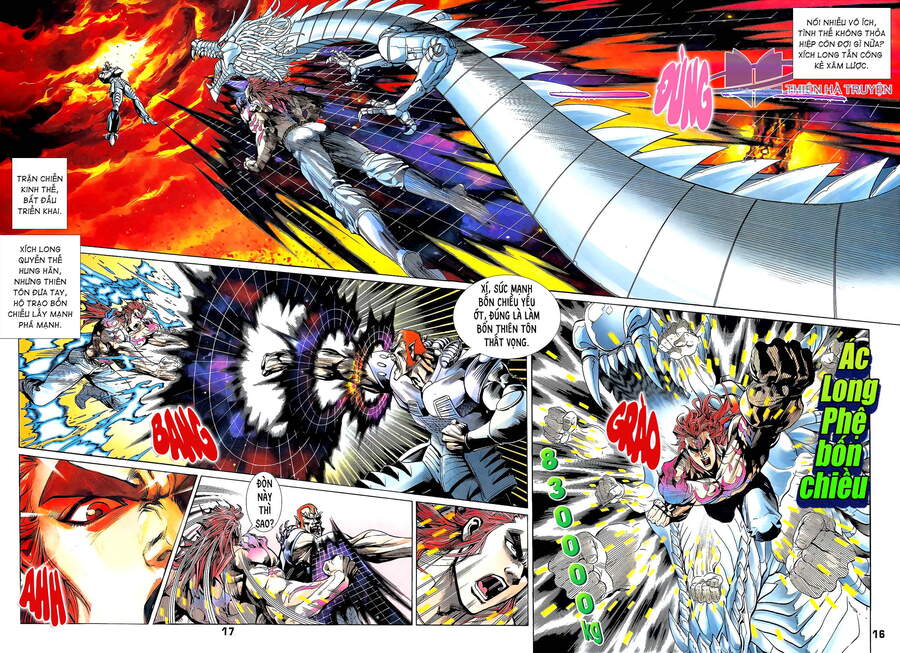 Truyện Tranh Long Hổ 5 Thế trang 8