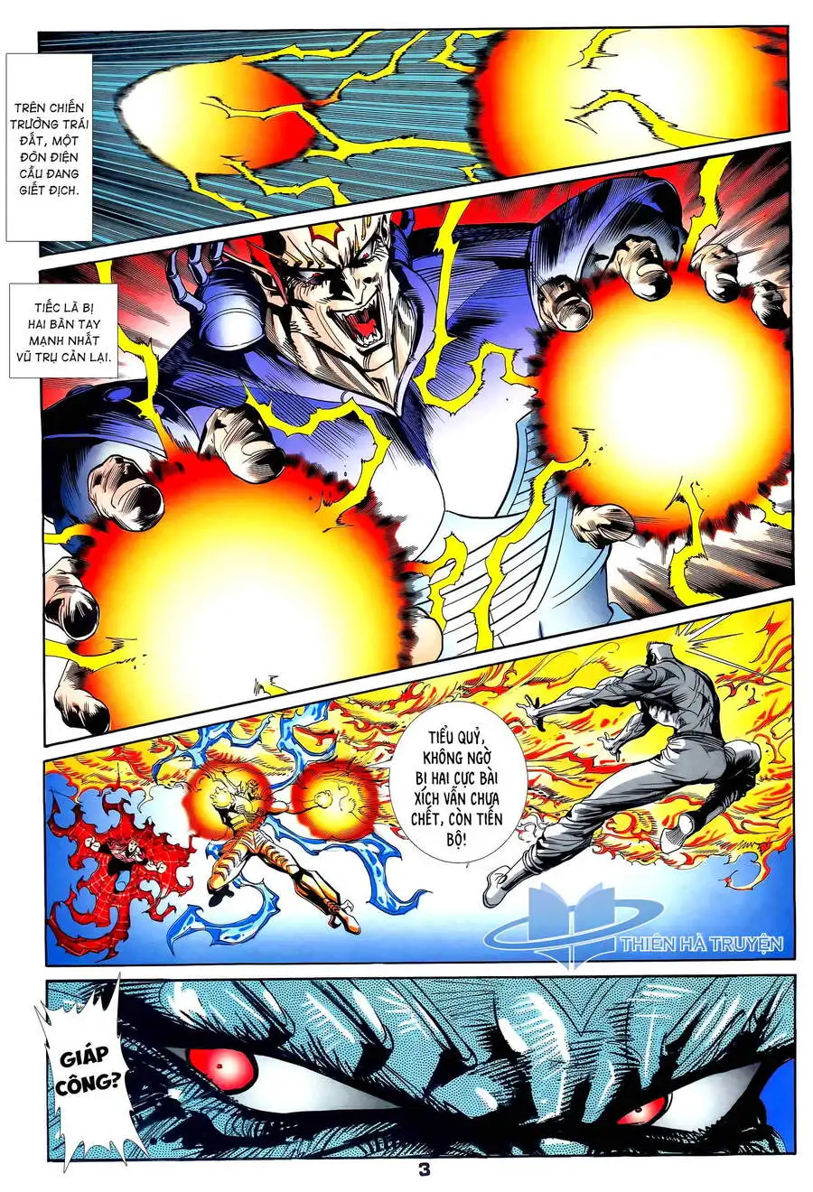 Truyện Tranh Long Hổ 5 Thế trang 8